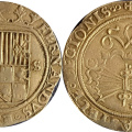 Moneda RRCC  - Cuatro reales de Sevilla